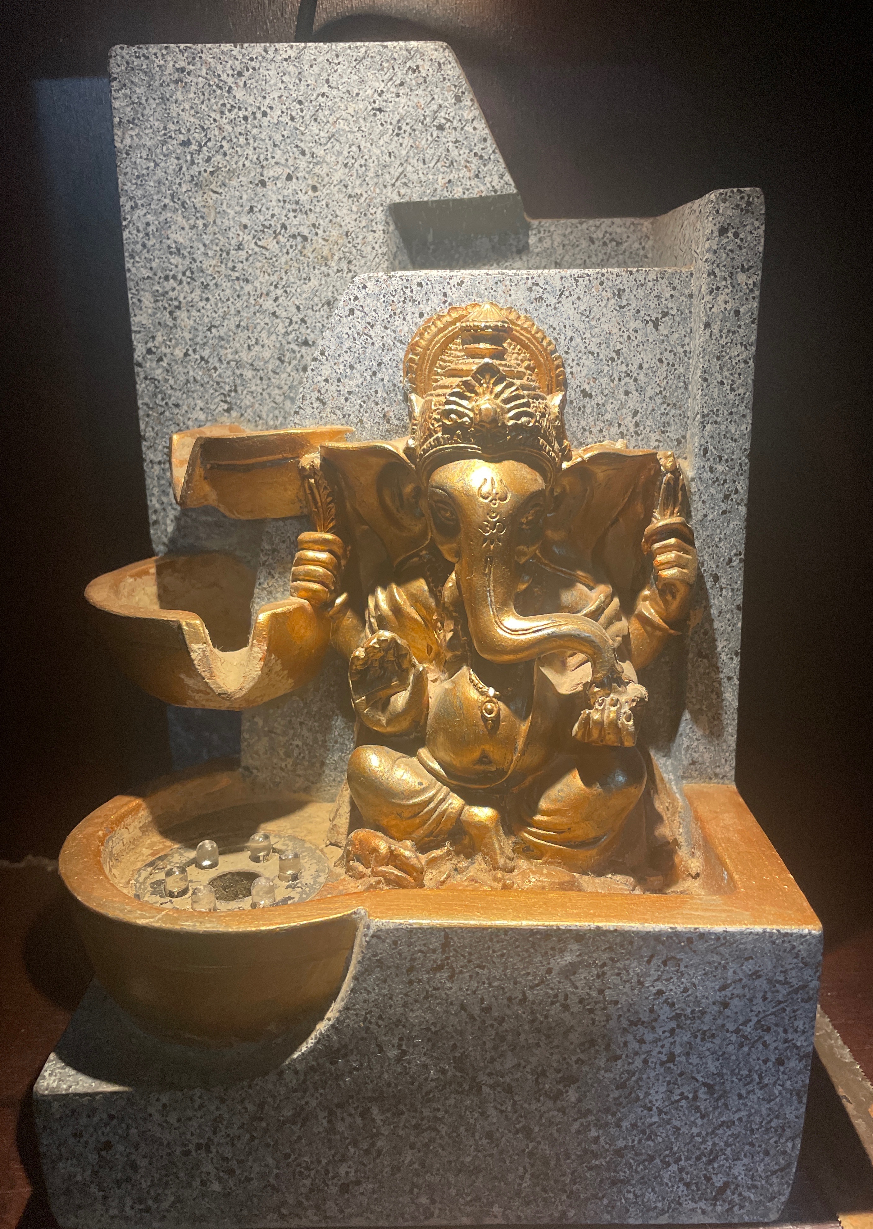 Brass Ganesha Idol